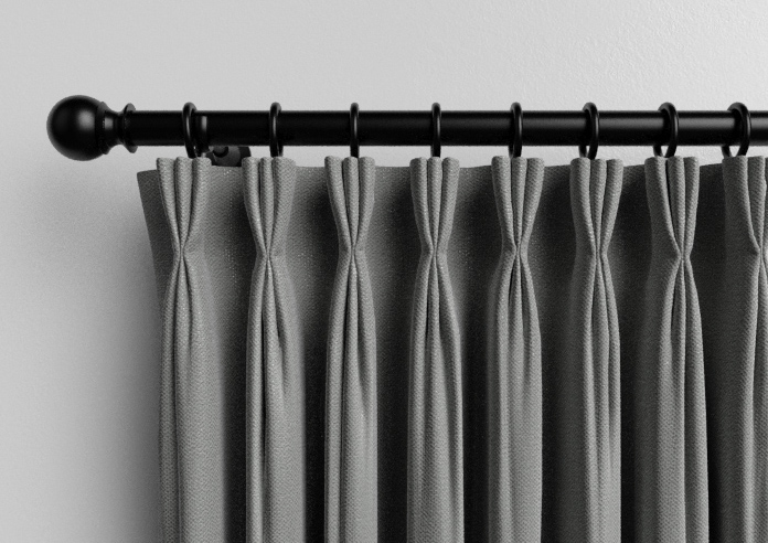 Sydney, Slate Grey - Made to Measure Curtains - Image 11